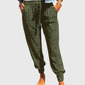 BYRACHELHART | Wide Leg Pants in Leopard Print