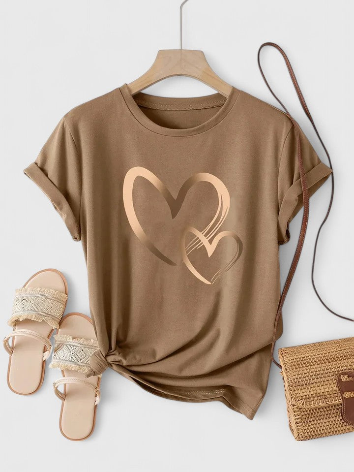 BYRACHELHART | Comfortable Short Sleeve T-Shirt