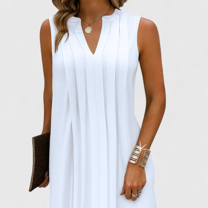 BYRACHELHART | Elegant Dress with V-Neck