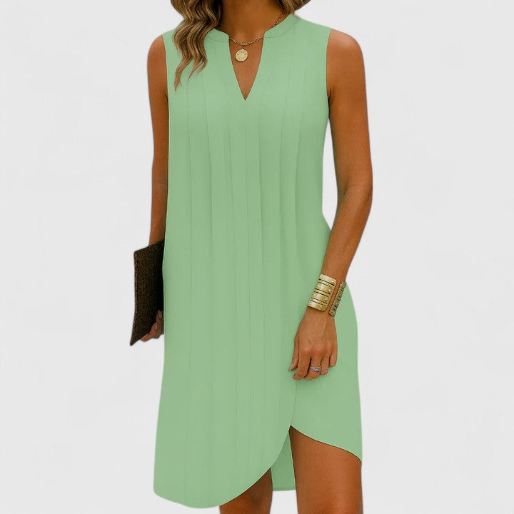 BYRACHELHART | Elegant Dress with V-Neck