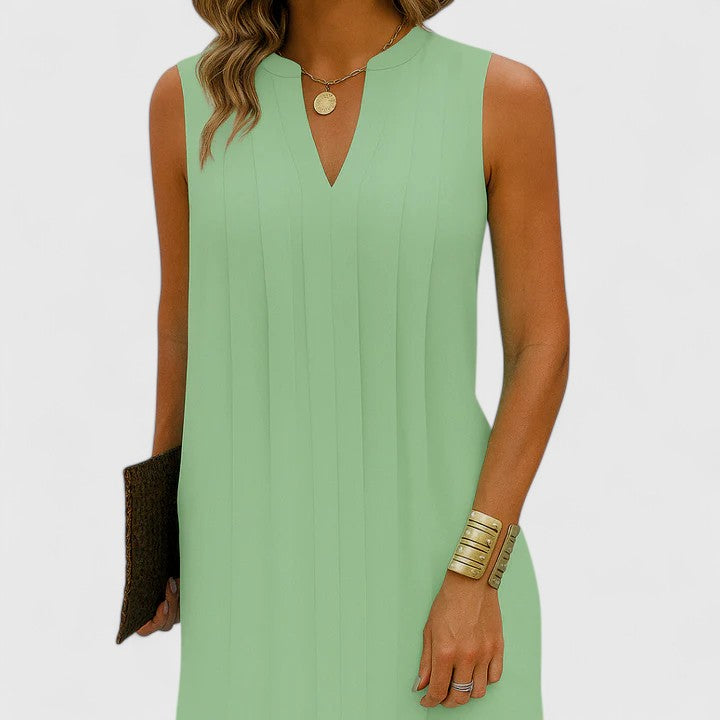 BYRACHELHART | Elegant Dress with V-Neck
