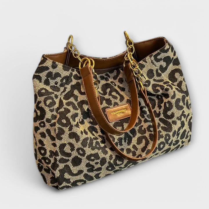 BYRACHELHART | Leopard Canvas Tote
