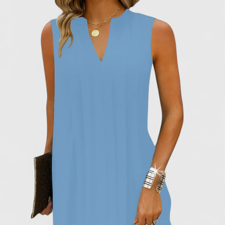 BYRACHELHART | Elegant Dress with V-Neck