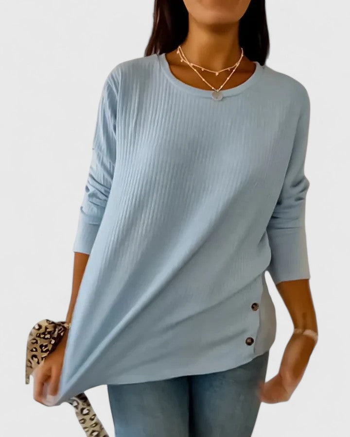 BYRACHELHART | Elegant Crew Top