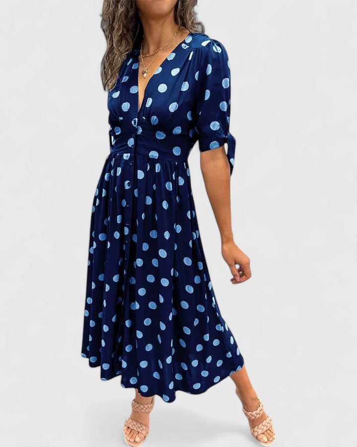 BYRACHELHART | Polka Dot Dress