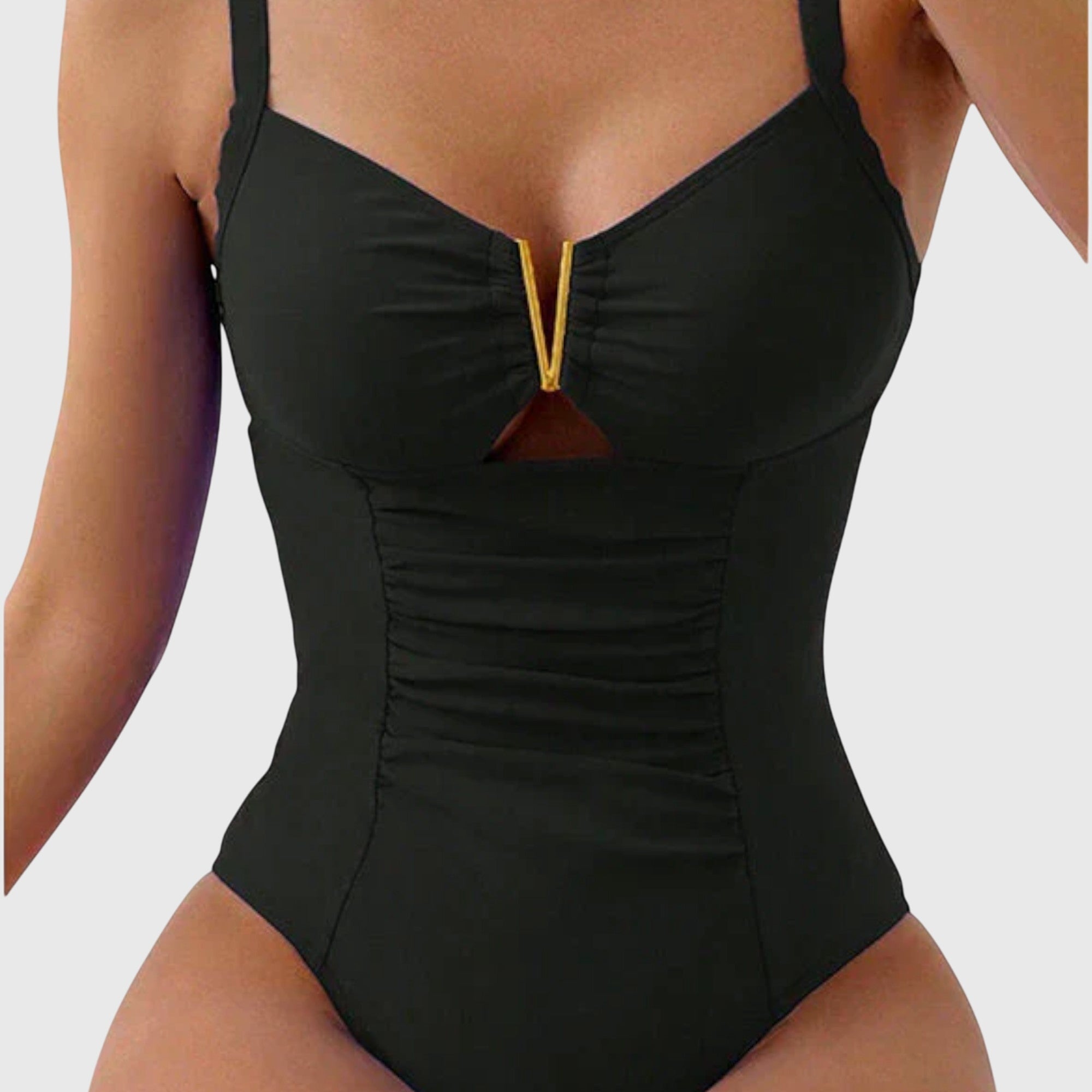 BYRACHELHART | V-Neck Swimsuit
