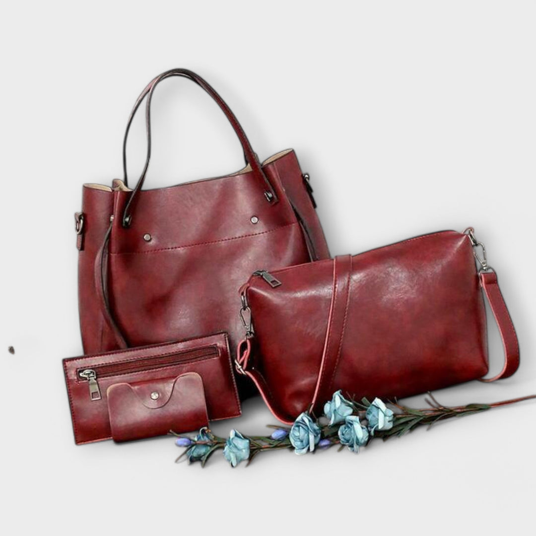 BYRACHELHART | 4-Piece Vintage Bag Set