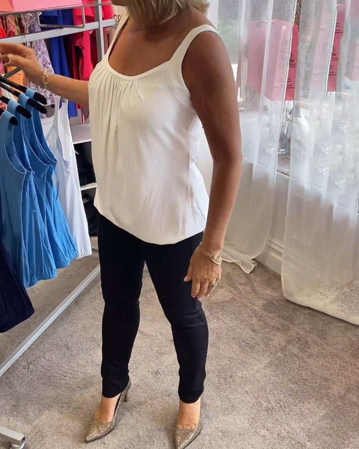 BYRACHELHART | Pleated Top