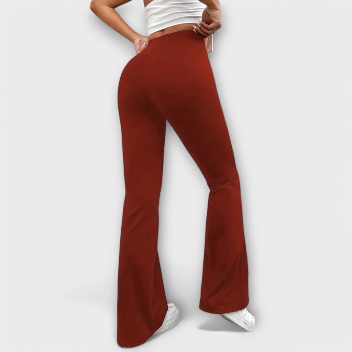 BYRACHELHART | Relaxed Flared Leg Pants