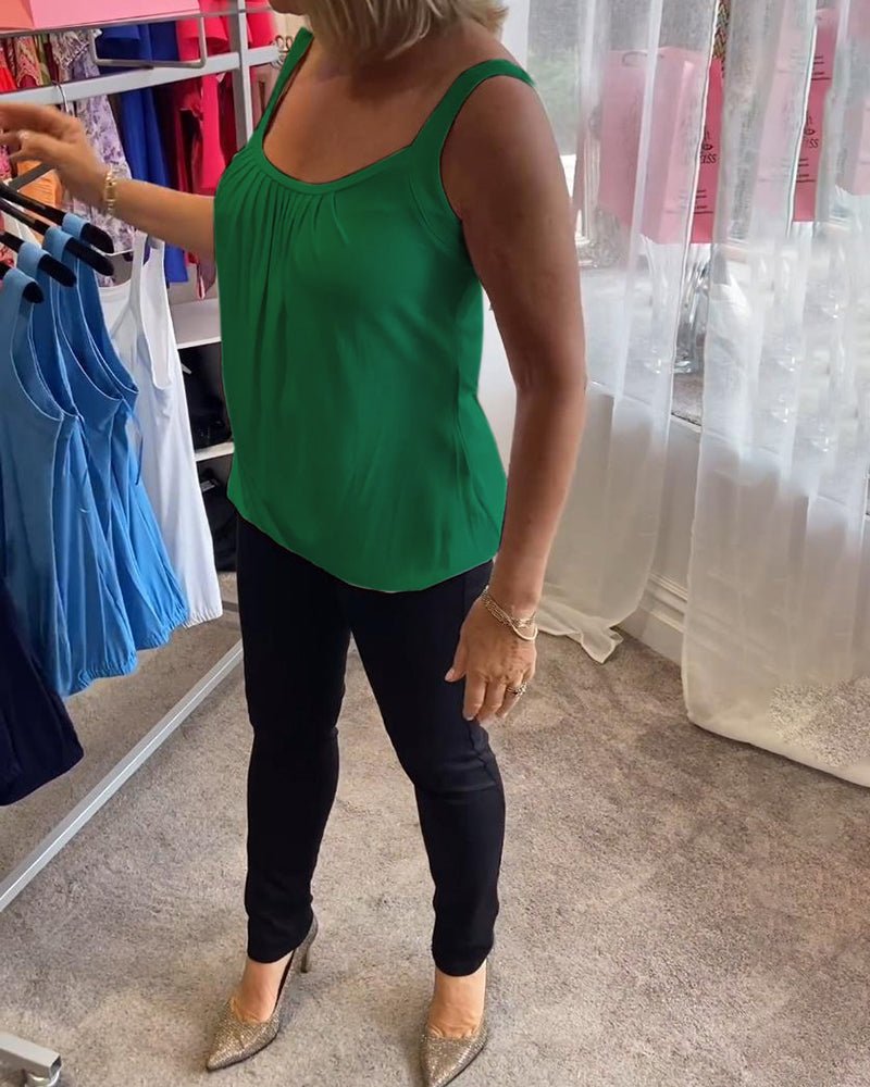 BYRACHELHART | Pleated Top