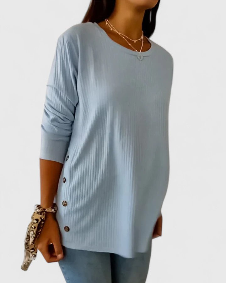 BYRACHELHART | Elegant Crew Top