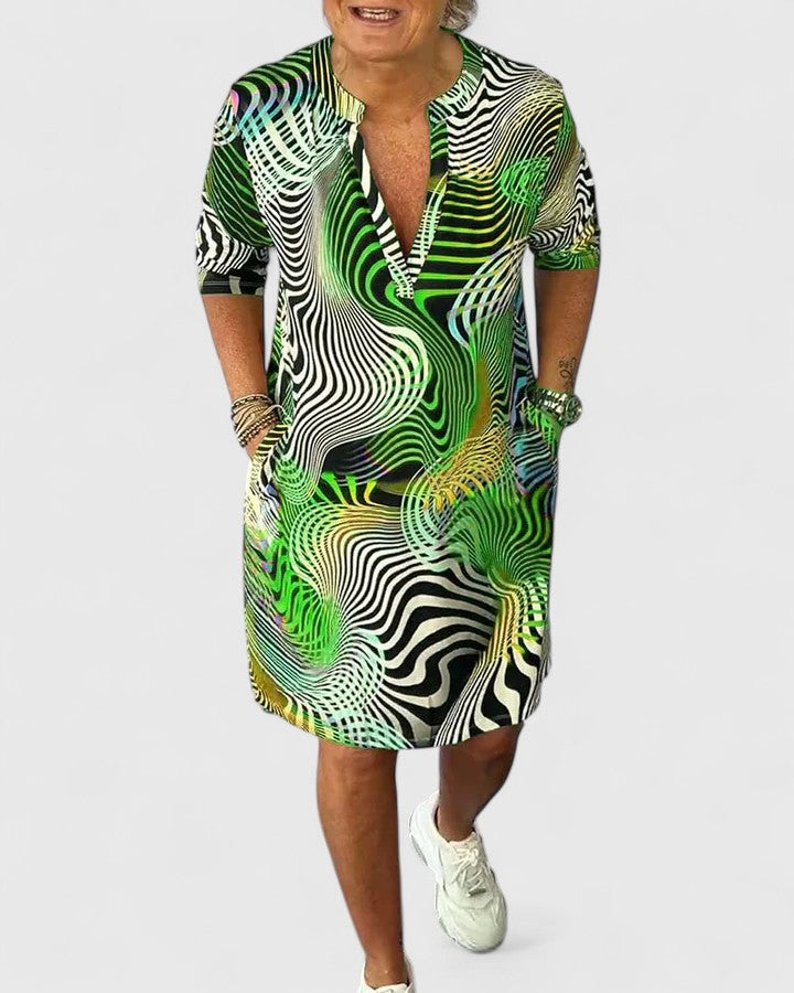 BYRACHELHART | V-neck Dress