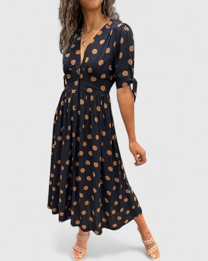BYRACHELHART | Polka Dot Dress