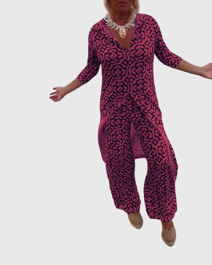 BYRACHELHART | Elegant Vintage Two-Piece Set