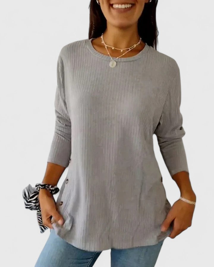 BYRACHELHART | Elegant Crew Top