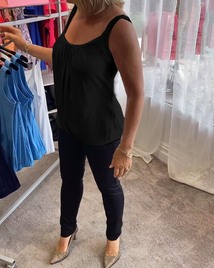 BYRACHELHART | Pleated Top