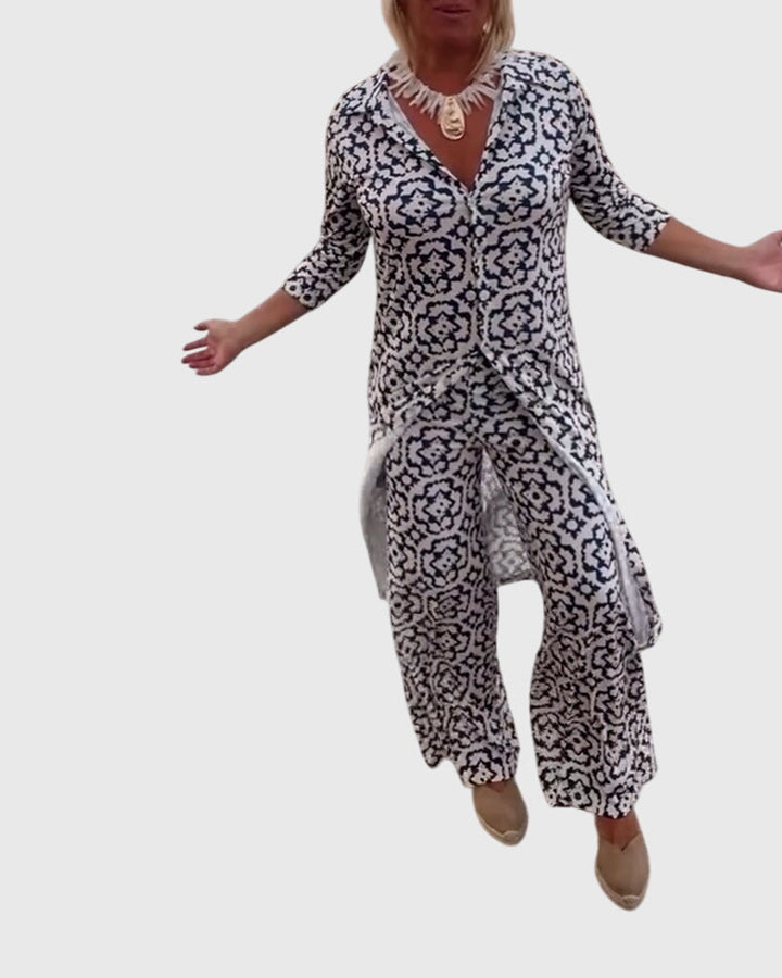 BYRACHELHART | Elegant Vintage Two-Piece Set