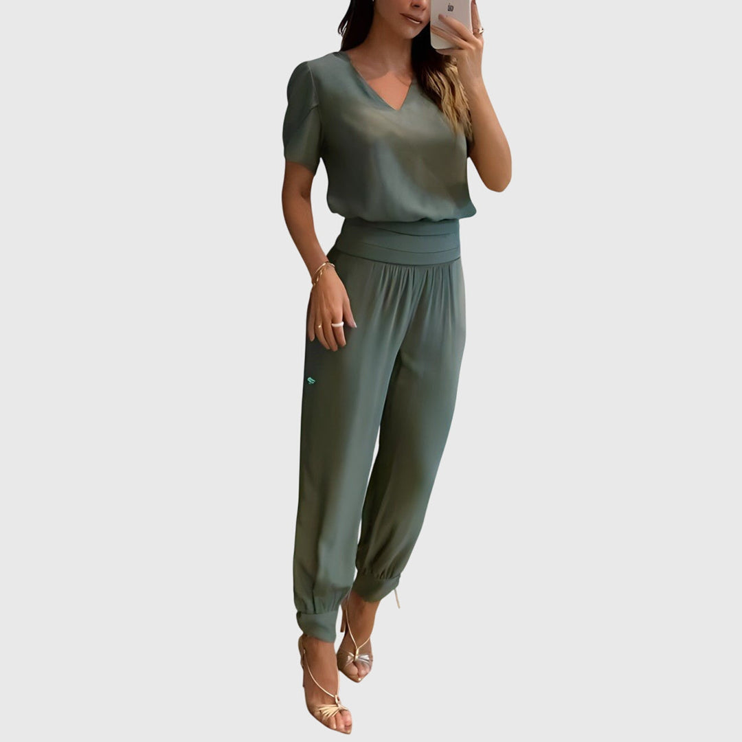 BYRACHELHART | Blouse and Pants Set