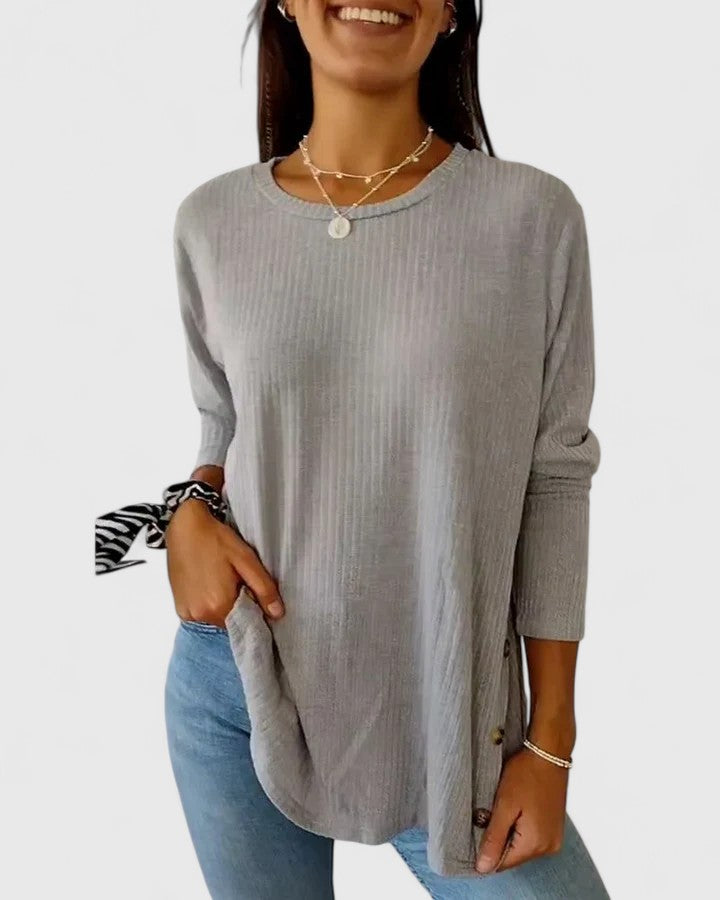 BYRACHELHART | Elegant Crew Top