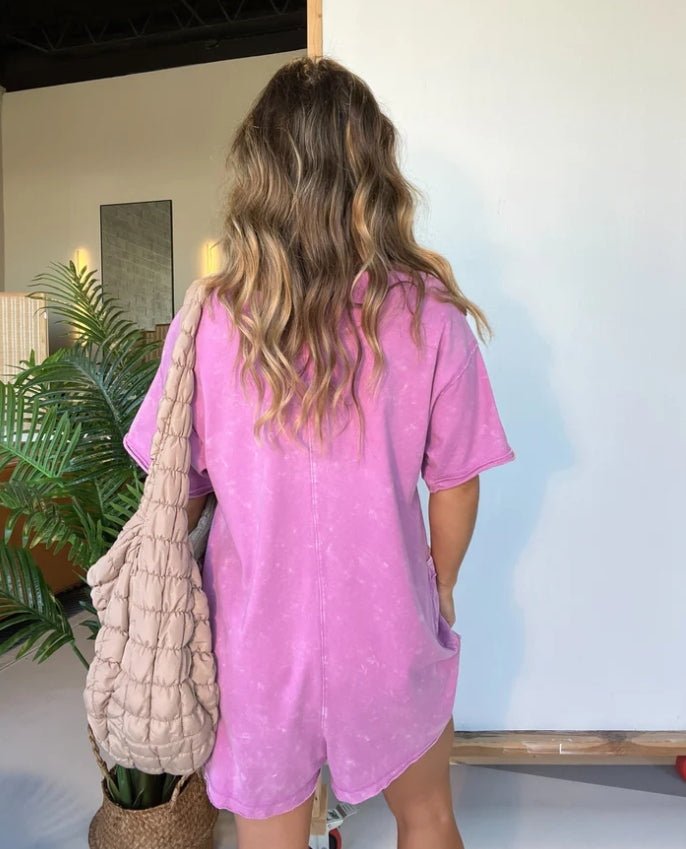BYRACHELHART | Washed Romper