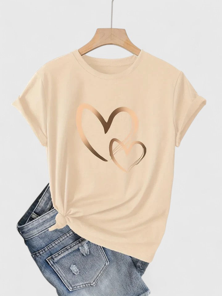 BYRACHELHART | Comfortable Short Sleeve T-Shirt