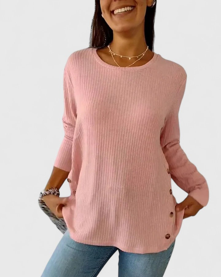 BYRACHELHART | Elegant Crew Top