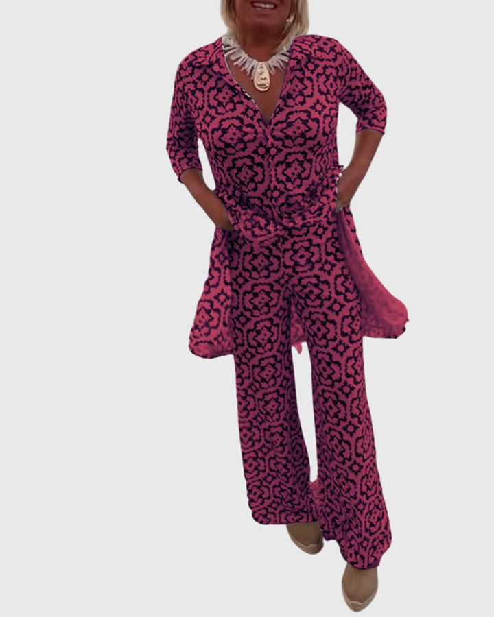 BYRACHELHART | Elegant Vintage Two-Piece Set