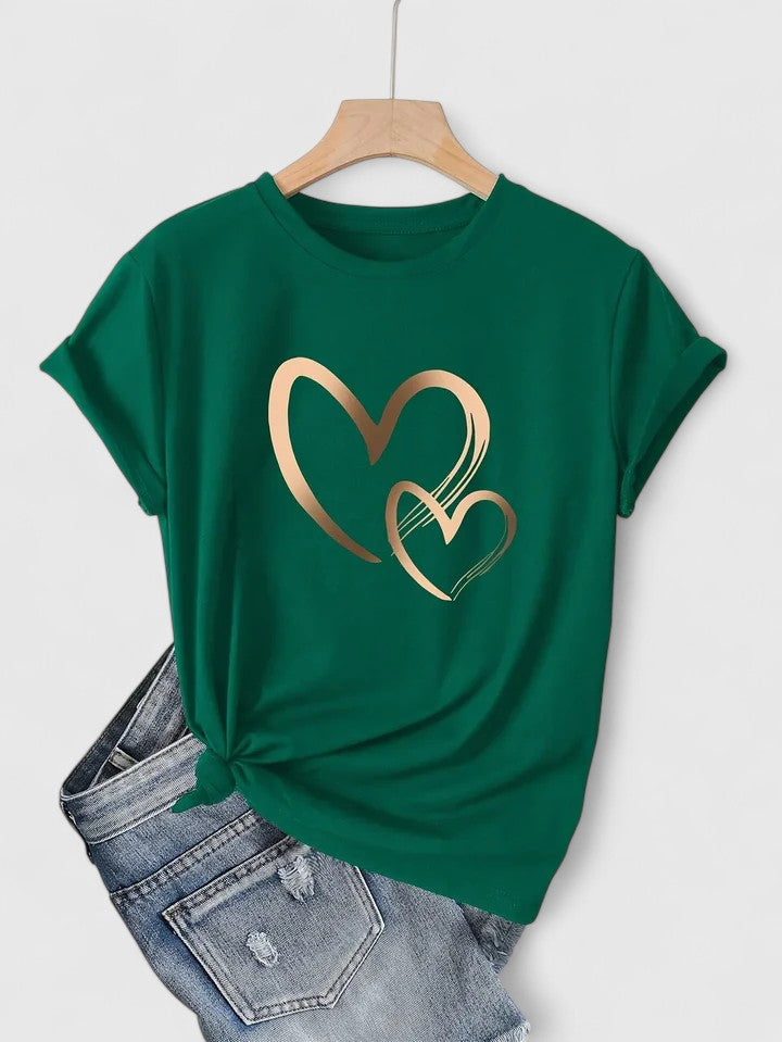 BYRACHELHART | Comfortable Short Sleeve T-Shirt
