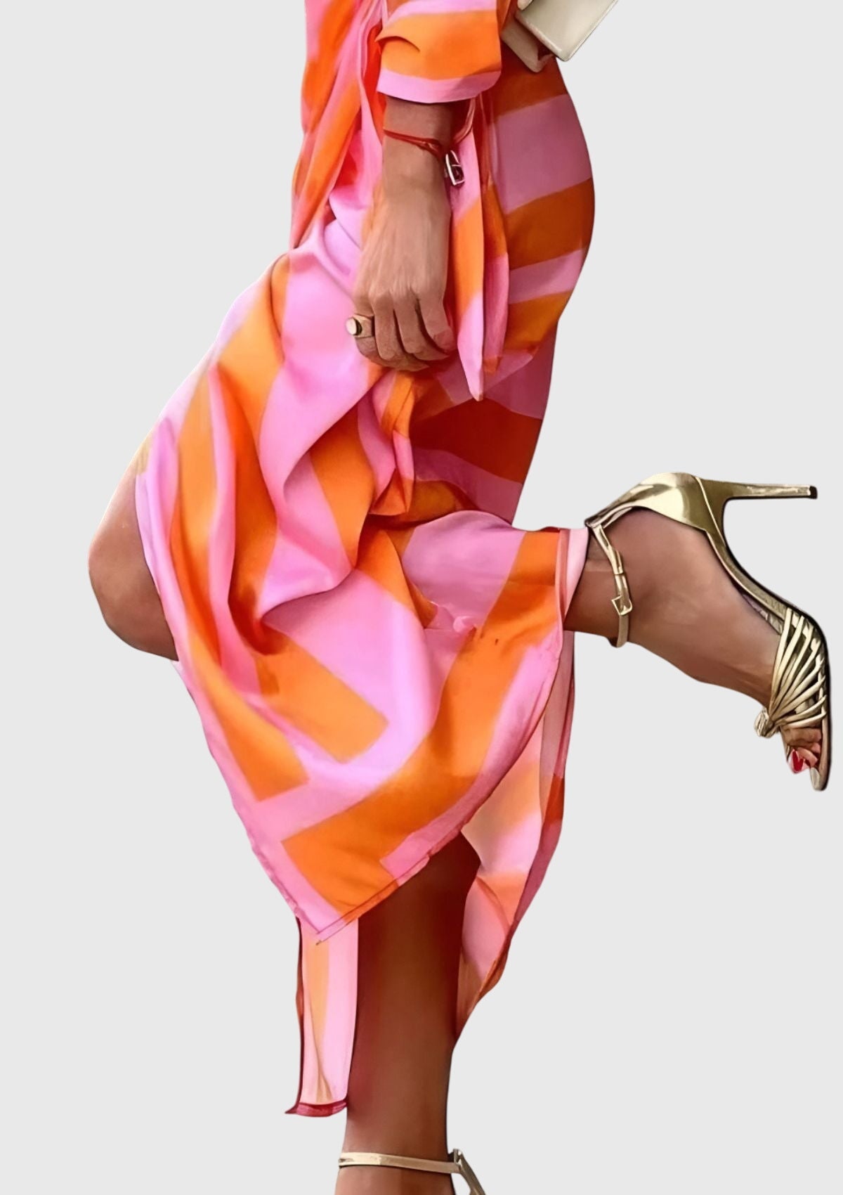 BYRACHELHART | Wrap Dress in Print