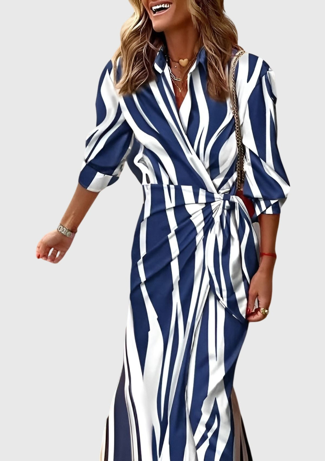 BYRACHELHART | Wrap Dress in Print
