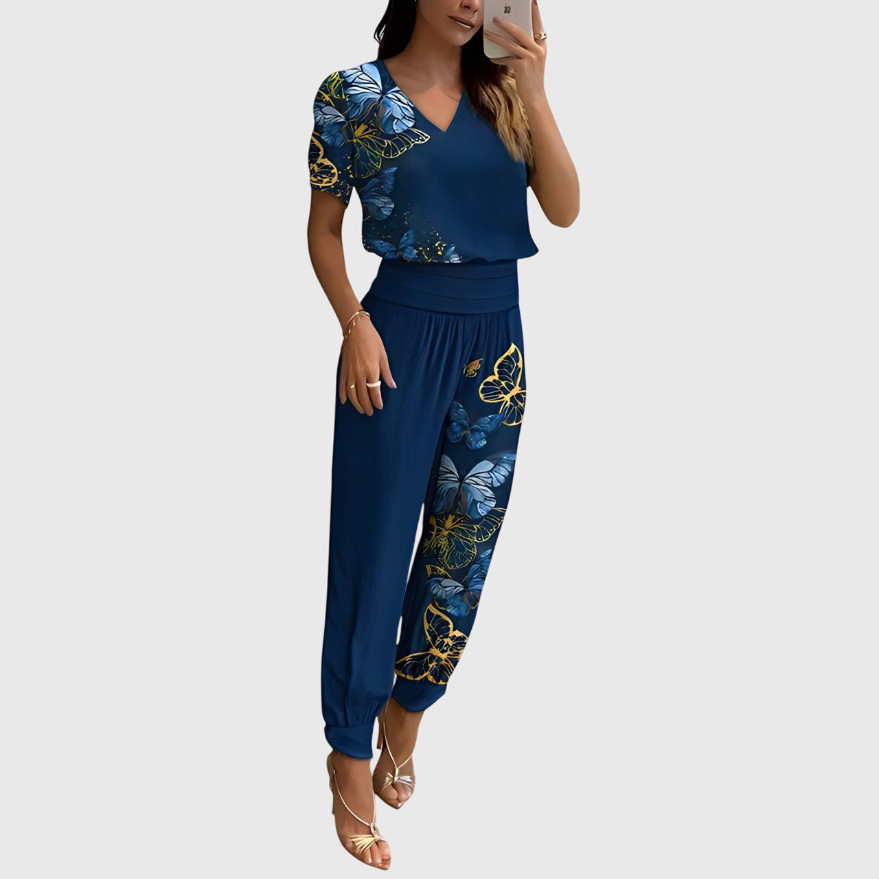 BYRACHELHART | Blouse and Pants Set
