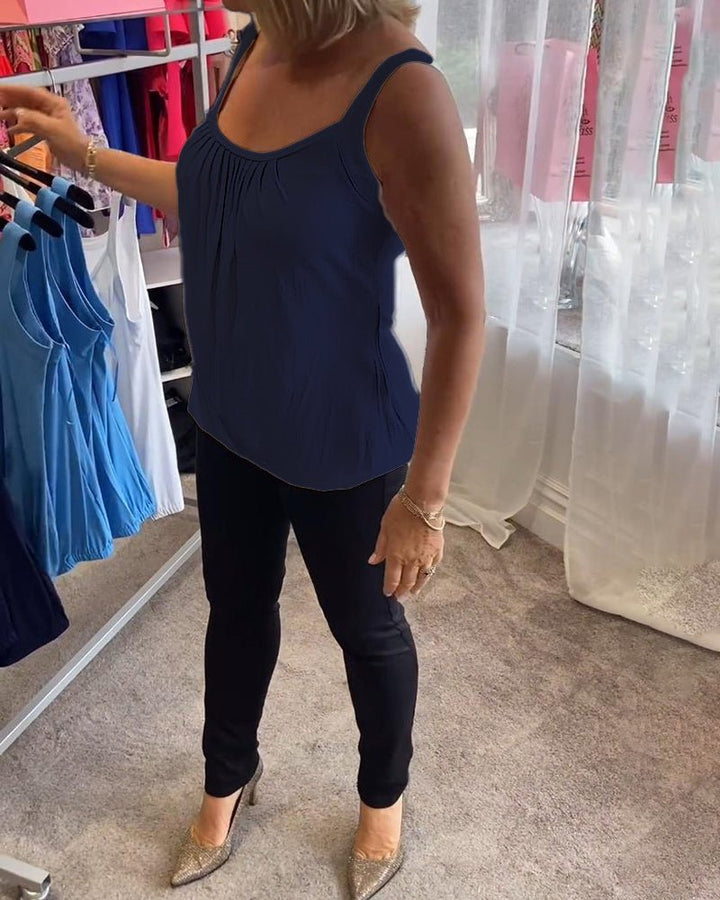 BYRACHELHART | Pleated Top