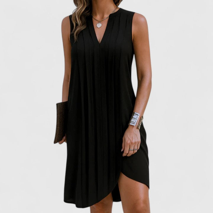 BYRACHELHART | Elegant Dress with V-Neck