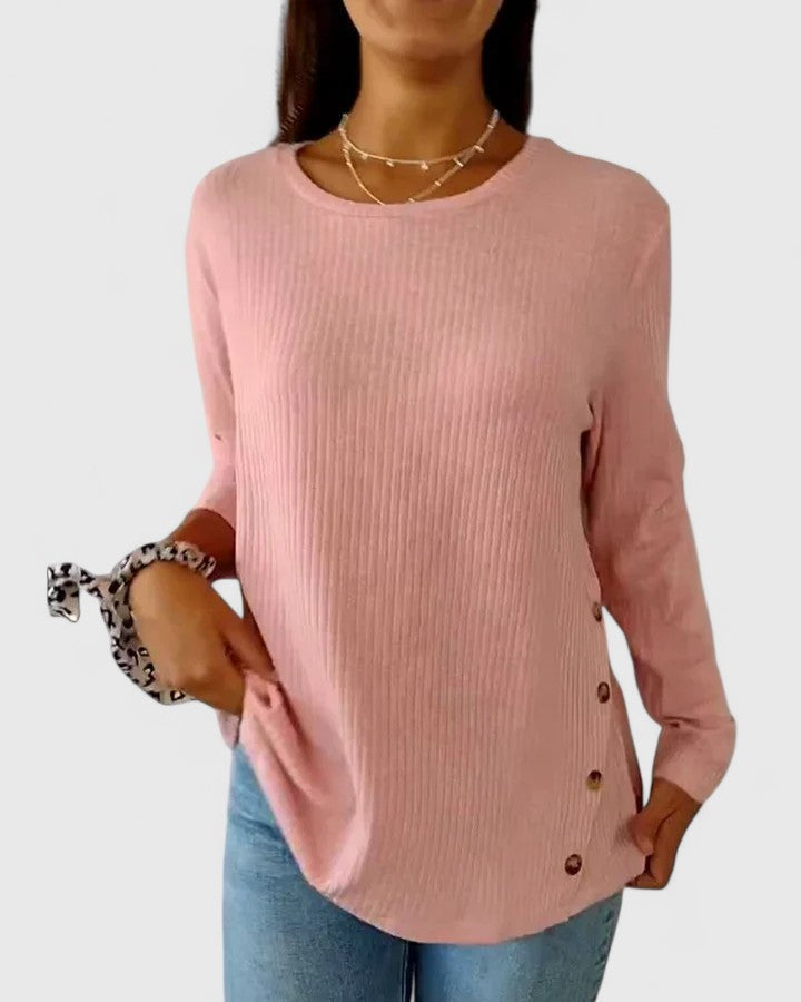 BYRACHELHART | Elegant Crew Top