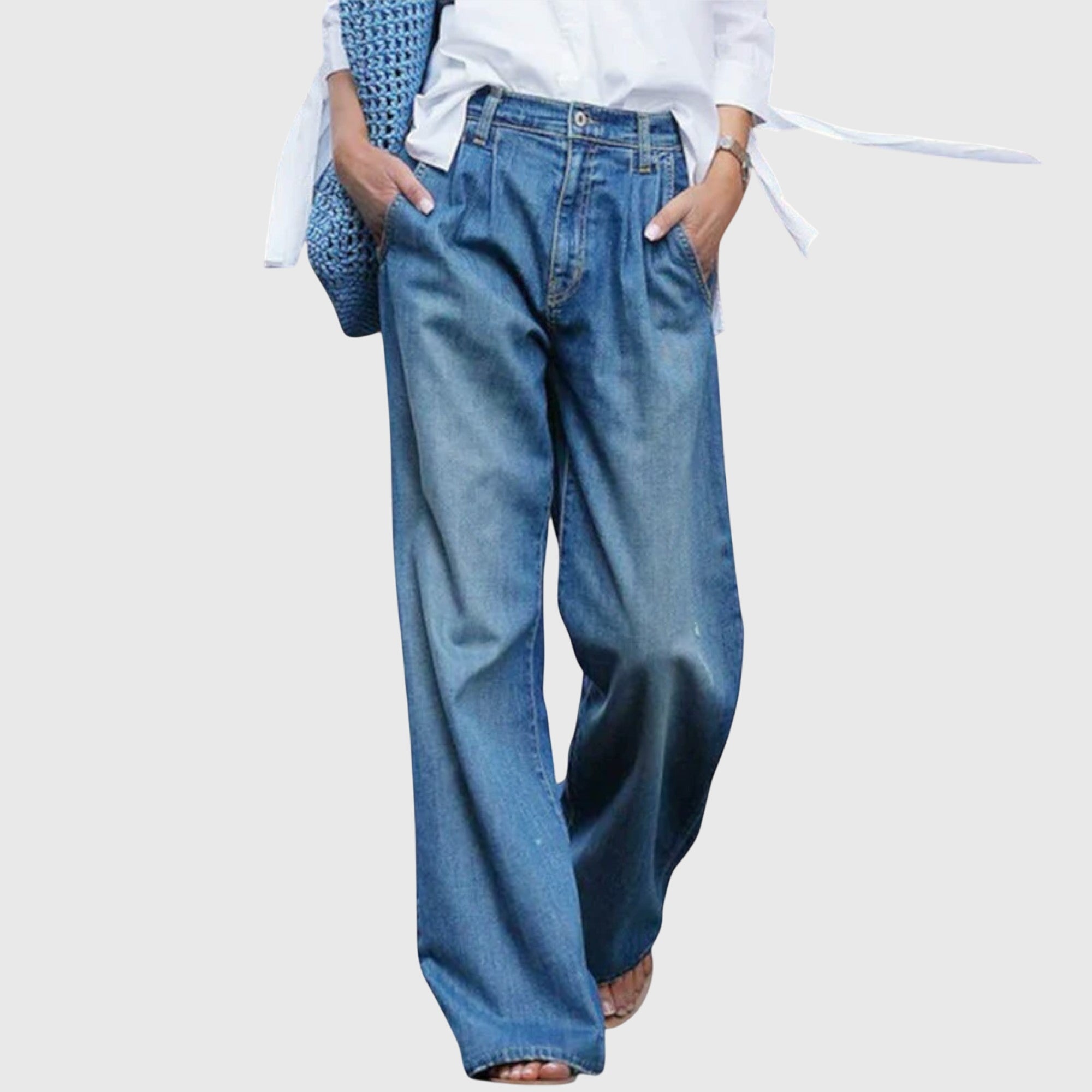 BYRACHELHART | High-Quality Wide Leg Jeans