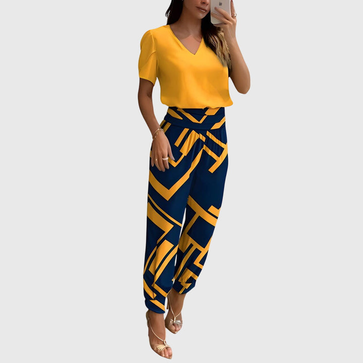 BYRACHELHART | Blouse and Pants Set