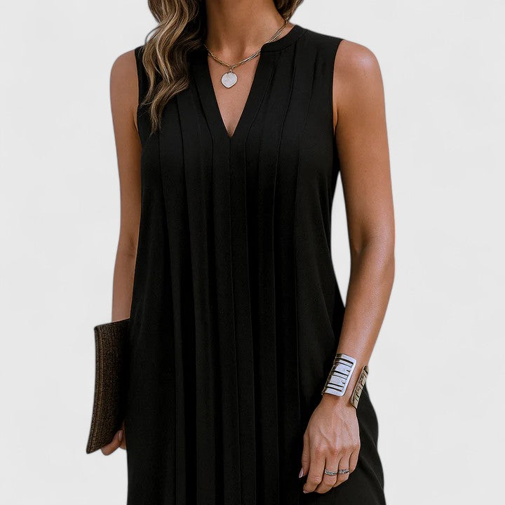 BYRACHELHART | Elegant Dress with V-Neck