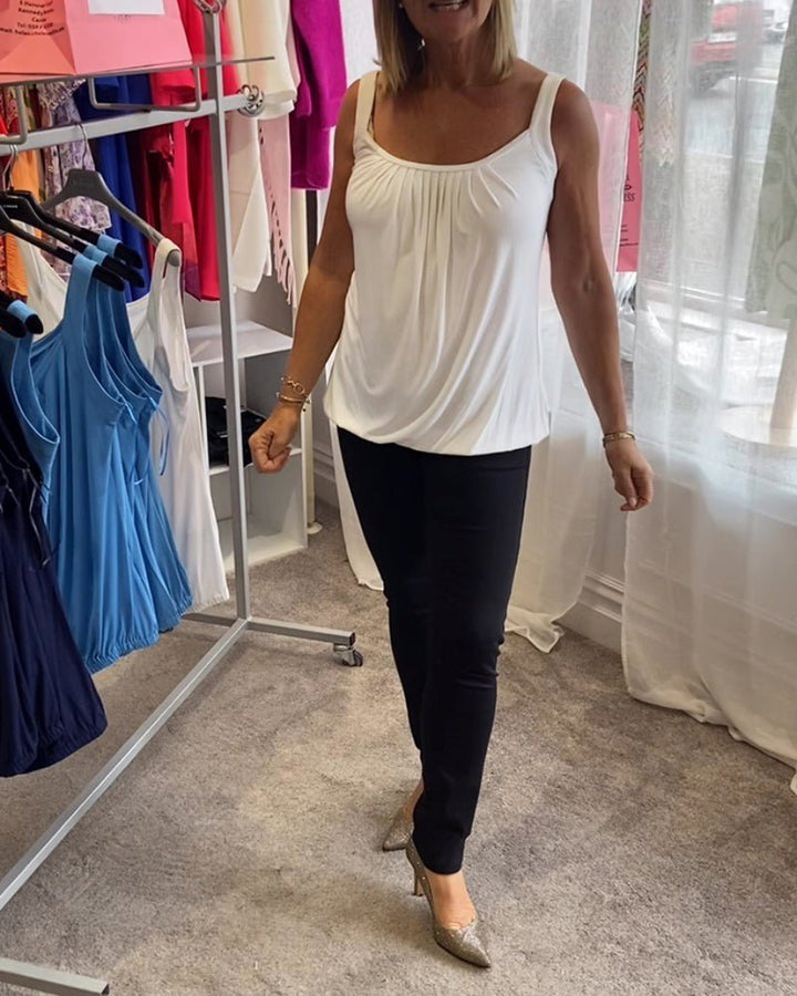 BYRACHELHART | Pleated Top