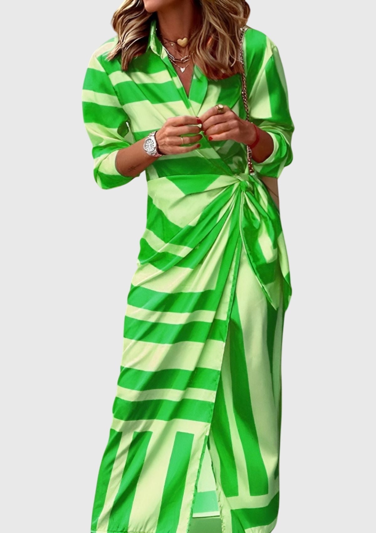 BYRACHELHART | Wrap Dress in Print