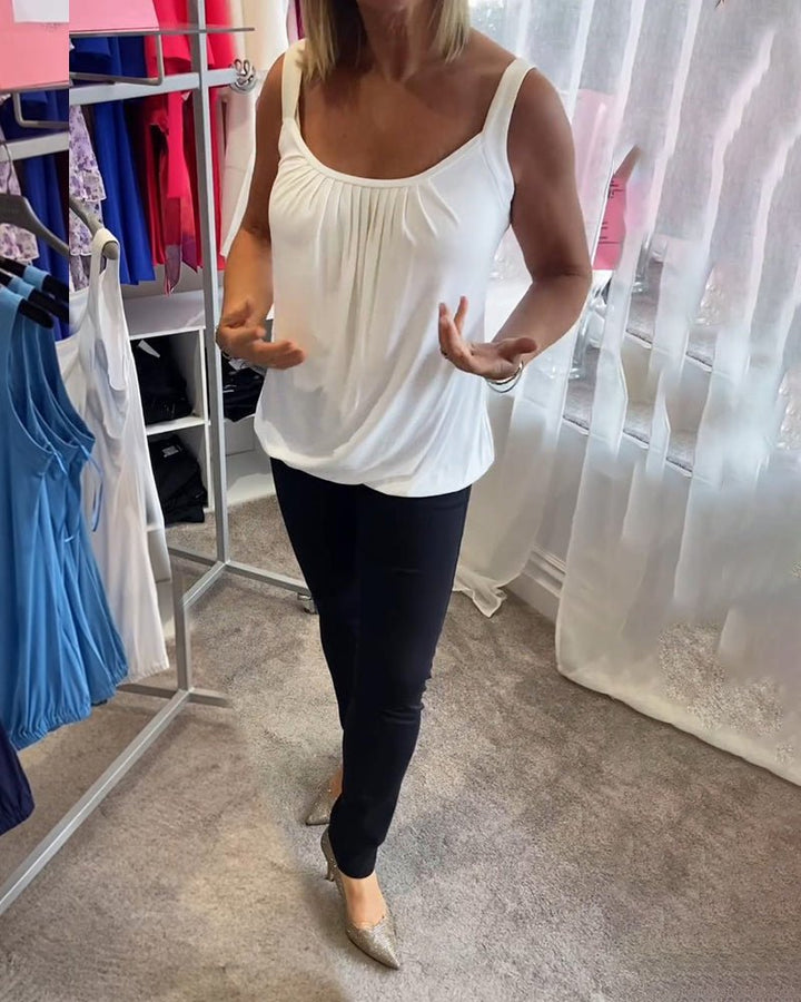 BYRACHELHART | Pleated Top