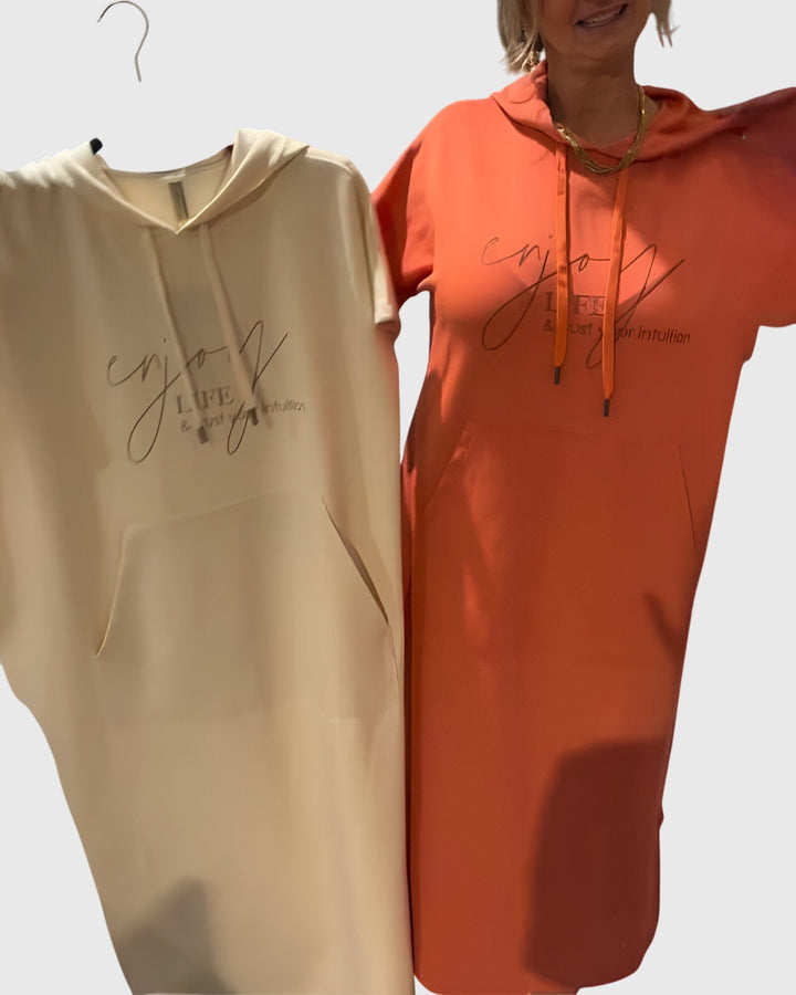 BYRACHELHART | Casual Hoodie Dress