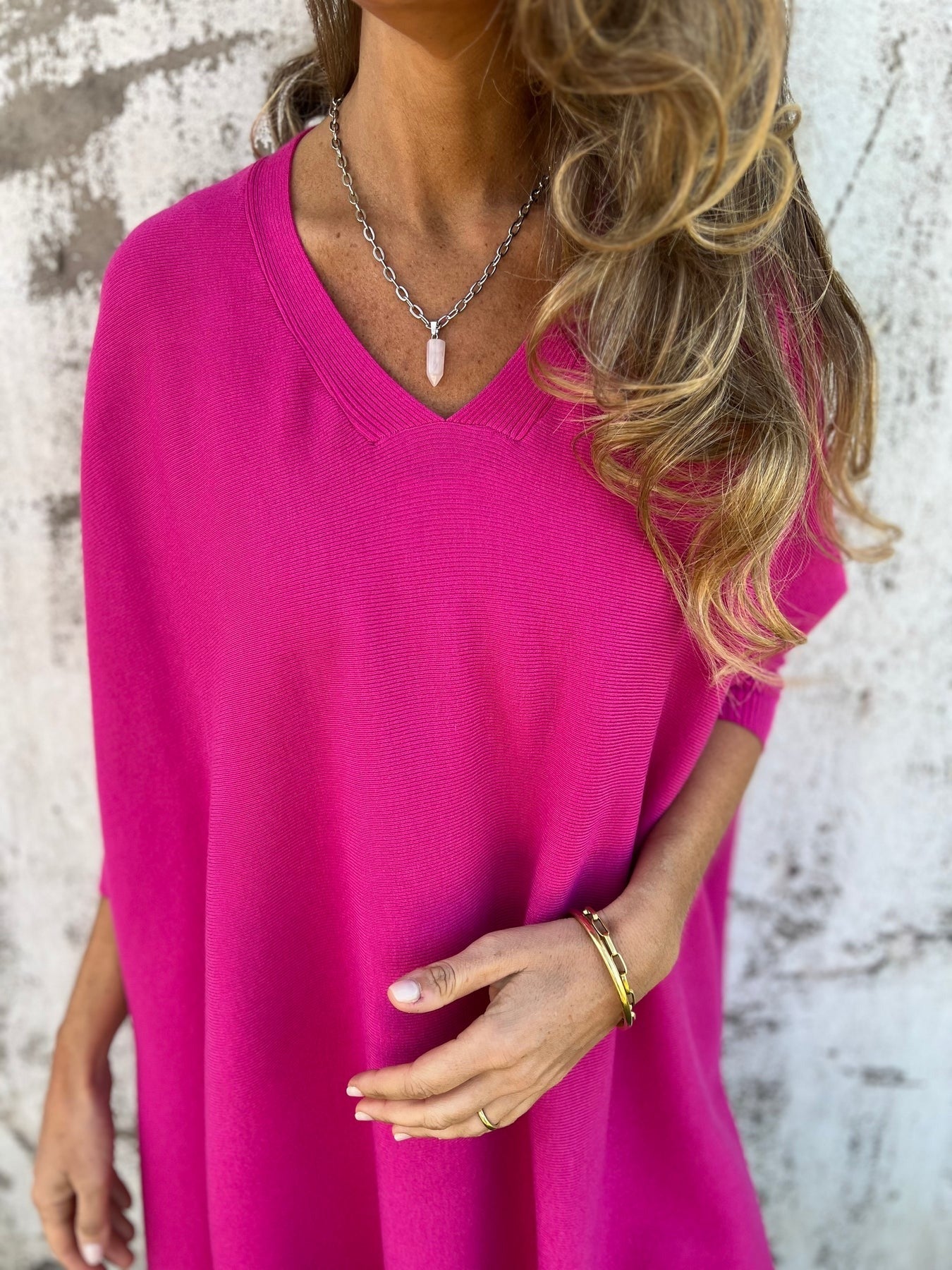 BYRACHELHART | Batwing Knit Top