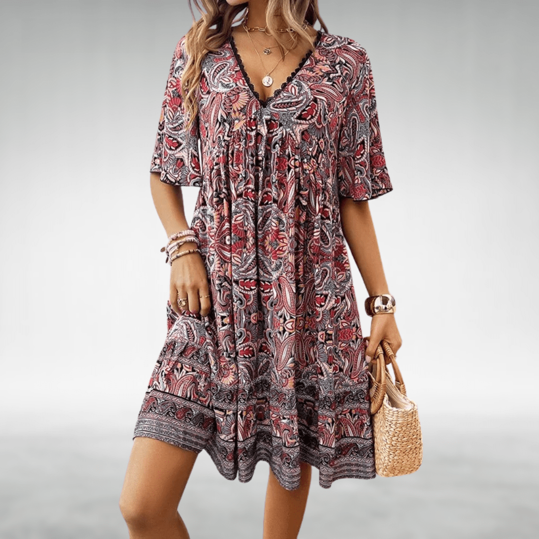 BYRACHELHART | Boho Swing Dress