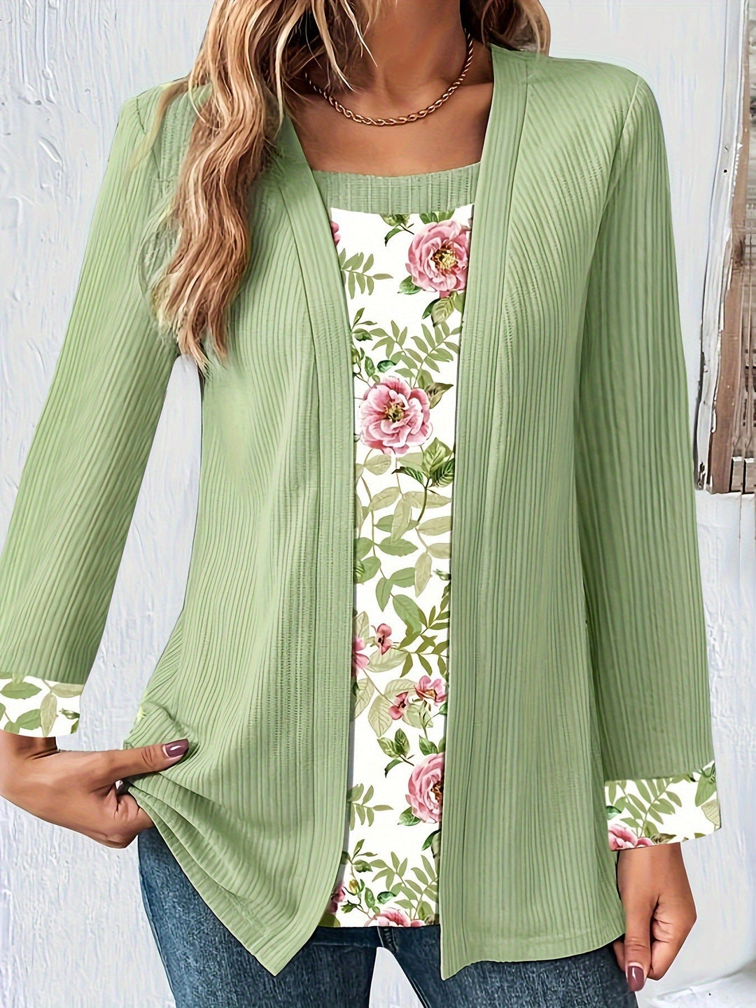 BYRACHELHART | 3/4 Sleeve Blouse