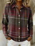 BYRACHELHART | Classic Plaid Cardigan