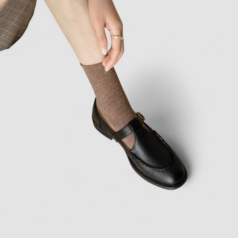 BYRACHELHART | Orthopedic Square-Toe Mary Jane Shoes