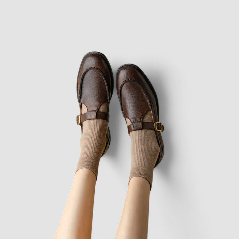 BYRACHELHART | Orthopedic Square-Toe Mary Jane Shoes