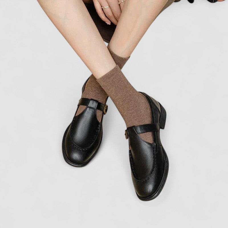 BYRACHELHART | Orthopedic Square-Toe Mary Jane Shoes