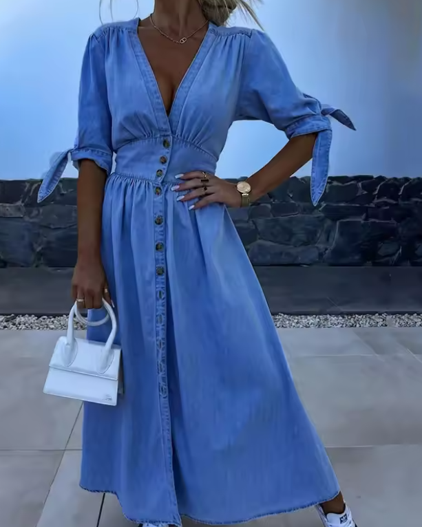 BYRACHELHART | Classic Button Dress