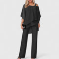 BYRACHELHART | Elegant Two-Piece Pant Set